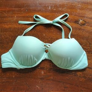 Light Blue Hollister Bikini Top